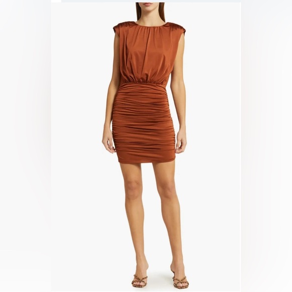 Veronica Beard Dresses & Skirts - NWT Veronica Beard $448 Bora Short Sleeve Ruched Dress